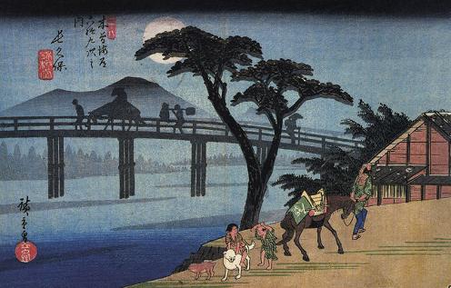 Bridge by Hiroshige